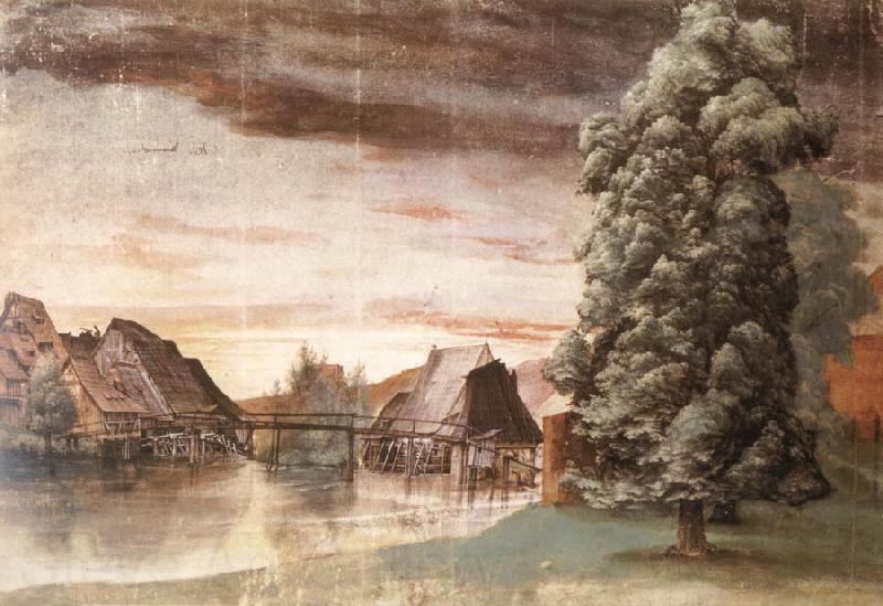 Albrecht Durer The Willow mills on the pegnitz France oil painting art